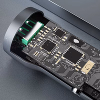 Automašīnas Lādētājs Dudao "R4+" Pelēks 18W (3xQC3.0)