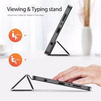 Korpuss Dux Ducis Domo Samsung X110/X115 Tab A9 8.7/X130/X135 Tab A11 8.7 melns