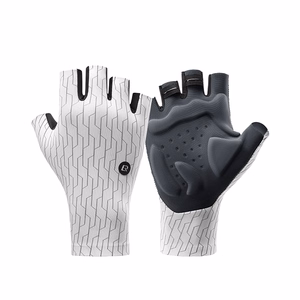 Rockbros Road Cycling Gloves Size: XL - White/Black