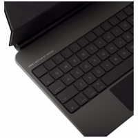 Uniq Venno Pro Magnētiskais Planšetdatora apvalks ar tastatūru iPad Air 13" 2024 / 2025 / iPad Pro 13" 2024 - melns