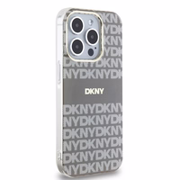 DKNY IML Mono un Stripe Magnētiskais viedtālruņa apvalks iPhone 15 Pro Max - bēšs