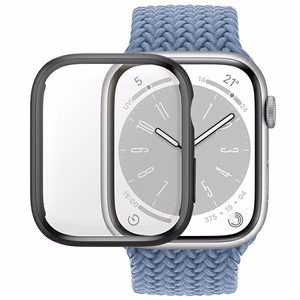 PanzerGlass Pilnīgs korpuss pulkstenim Apple Watch 7 41mm – melns