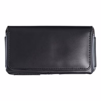 Horizontāls universāls apvalks CLASSIC 100A modelis 10 (Iphone X / Samsung S5/S7/A5/J5/Xcover 3 / Huawei P8 Lite) melns