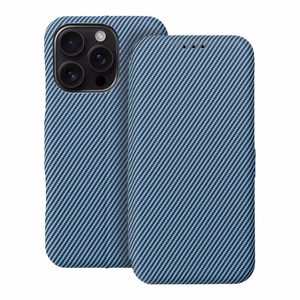 FOLIO Sānu magnētiskais grāmatas apvalks IPHONE 16 PRO zils