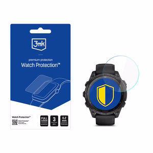 Hibrīdais stikls 3mk pulksteņa aizsardzība FlexibleGlass Garmin Tactix 8 47mm