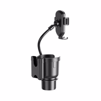 XO auto turētājs C140 melns uz krūzes turētāja