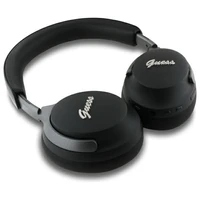Guess Bluetooth ANC austiņas GUBHC22PSFCSMK melnas metāla uzraksta logotips