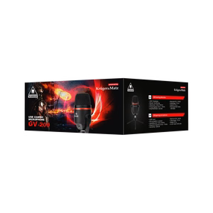 Kruger&Matz Warrior GV-200 USB spēļu un video emuāru mikrofons