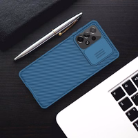 Nillkin CamShield Pro viedtālruņa apvalks bruņu apvalks ar kameras aizsargu Samsung Galaxy A73 melns