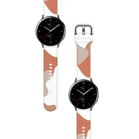 Moro pulksteņa siksna Samsung Galaxy Watch 45 / 46 / 47 mm no silikona - modelis 5