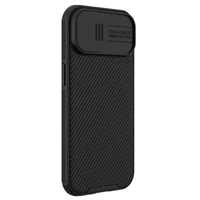 Nillkin CamShield Pro PC+TPU viedtālruņa apvalks Iphone 15 Plus melns