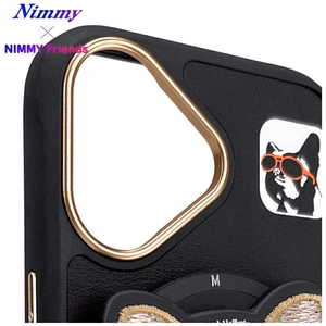 AmazingThing Nimmy Glasses Cool MagSafe apvalks viedtālrunim iPhone 16 – melns