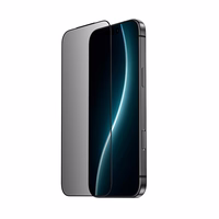Benks Rūdītais stikls Ultra Shield Privacy (FF67) Iphone 17/16 Pro melns