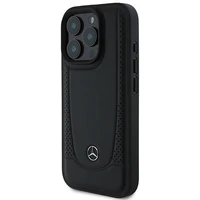 Mercedes Ādas Urban iPhone 16 Pro viedtālruņa apvalks - melns
