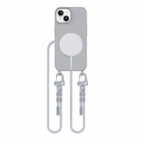 Tech-Protect MagNecklace MagSafe apvalks iPhone 15 - pelēks