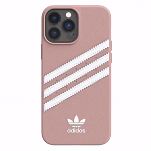 Adidas OR Formēts apvalks PU iPhone 13 Pro Max - rozā