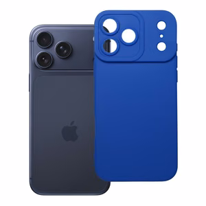 Maciņš iPhone 17 Pro Max / 18 Pro Max (zema kameras mala) Matt 2.0 zils