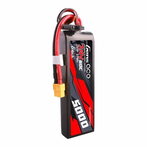 Gens ace G-Tech 5000 mAh 7,4 V 60C 2S1P Lipo akumulators ar korpusu no PC materiāla un XT60 savienotāju