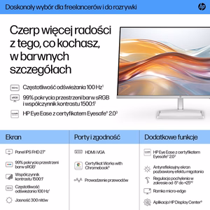 HP 27 collu Series 5 FHD monitors - 527sf