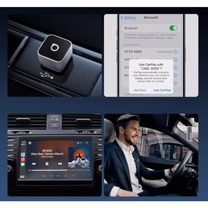 Wireless CarPlay/Android Auto adapter Ottocast Mini Cube black CP88-T2