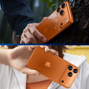 Rūdīts stikls Tel Protect 95% AR+AF, pilnībā metālisks kameras aizsargs iPhone 17 Pro Max kamerai, zils (kameras bloks)
