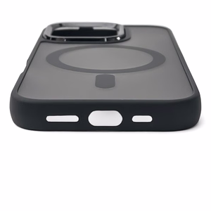 Magnētiskā kolekcija Magnētiskais iPhone 16 Pro Max apvalks - melns
