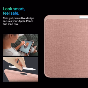 Spigen Urban Fit maciņš iPad Pro 11 collu 5 / 6 / 2024-2025 rozā