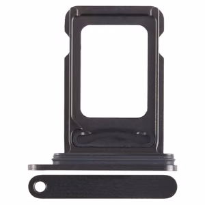 SIM card holder priekš iPhone 15 Pro/15 Pro Max Dual SIM Melns Titanium ORG