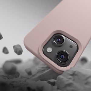 Etteri Silikona mag futrālis iPhone 14 6,1" gaiši rozā krāsā