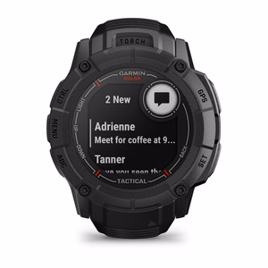 Garmin Instinct 2X Solar Tactical Edition – GPS viedpulkstenis, MIP, 50 mm, melns