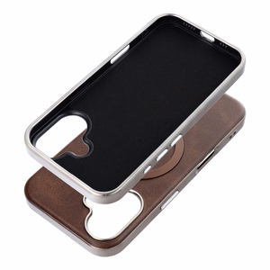 GENTLEMAN MAG COVER Viedtālruņa apvalks, savietojams ar MagSafe IPHONE 11, brūns