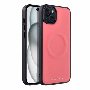 ROAR apvalks MAG MORNING iPhone 15 Plus spilgti rozā