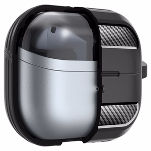 Spigen Rugged Armor viedtālruņa apvalks Samsung Galaxy Buds 3 / 3 Pro - melns