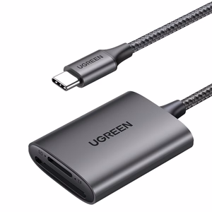 Ugreen CM401 USB-C 5Gb/s SD/TF karšu lasītājs - pelēks