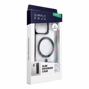 ROAR viedtālruņa apvalks SLIM DEFENDER IPHONE 16 Pro Max melns