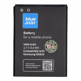 Baterija Samsung S5830 Galaxy Ace / Galaxy Gio S5670 1600 mAh Blue Star Premium