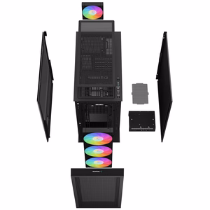 DeepCool CH560 DIGITAL Midi Tower melns