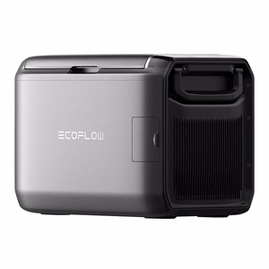 Komplekts: EcoFlow Glacier 45L portatīvais ledusskapis + 298Wh baterija.