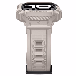 SPIGEN RUGGED ARMOR maciņš ”PRO” V2 APPLE WATCH 10 / 11 (42 MM) DUNE BEIGE