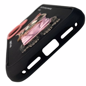 Nimmy Glasses Cool Cat viedtālruņa apvalks iPhone 17 - melns