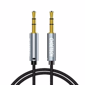 Choetech AUX002 kabelis mini džeks 3,5 mm (spraudnis) / mini džeks 3,5 mm (spraudnis) 1,2 m - melns