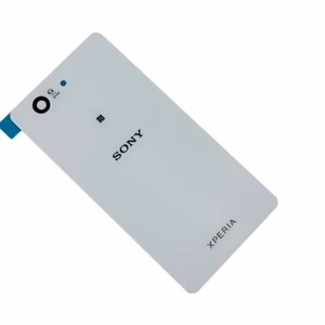 Aizmugurējais vāks Sony D5503 Z1 Compact balts augstas kvalitātes