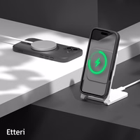 Etteri Matēts Mag maciņš for Samsung Galaxy S25 Ultra melns