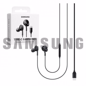 Проводные внутриканальные наушники Samsung AKG USB-C EO-IC100BBEGEU чёрный