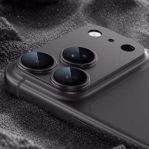 Benks OmniWarrior integrēts metāla kameras objektīvu aizsargs (C.M.SX.AP.BK.0071) iPhone 18 Pro Max (AR, melns)