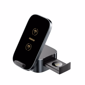Dudao A11Pro+ 15W 3in1 indukcijas lādētājs tālrunim / viedpulkstenim / austiņām - melns