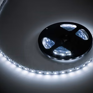 Rebel LED lente, 5 m, auksti balta, 300 x 5050, 12 V