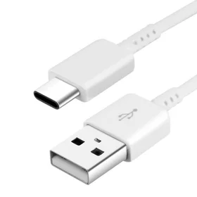 Samsung EP-DR140AWE USB-A - USB-C 0.8m kabelis (lielapjoma – aizstājējiepakojums) – balts