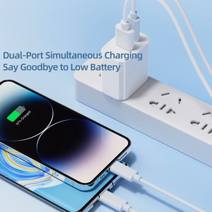 Rock Сетевое зарядное устройство T43 - USB + Type C - QC 3.0 PD 20W 3A белый