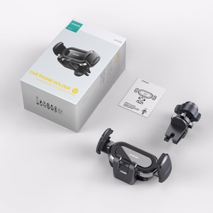 Joyroom JR-ZS351 tālruņa turētājs gaisa ventilācijas režģim - sudraba